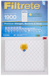 Filtrete S-UA03-4 Smart Air Filter, 25 in L, 20 in W, 13 MERV, 1900 MPR